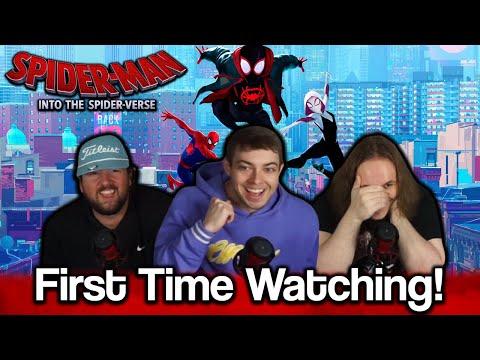 his FIRST TIME watching *SPIDER-MAN: INTO THE SPIDER-VERSE* (2018) Movie Reaction