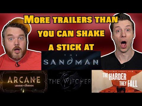 Finch, Sandman, Arcane, The Harder They Fall (and more) - Trailer Reactions - Trailpalooza 3