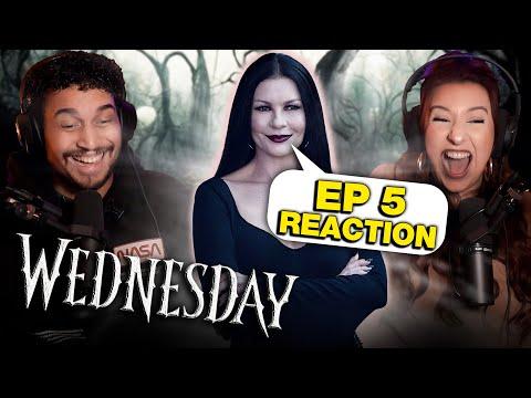 WEDNESDAY EP 5 REACTION - You Reap What You Woe - First Time Watching - 1x5