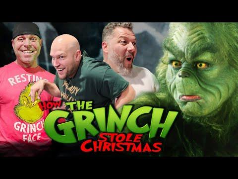 Jim Carrey was wild in this one! First time watching How the Grinch Stole Christmas movie reaction