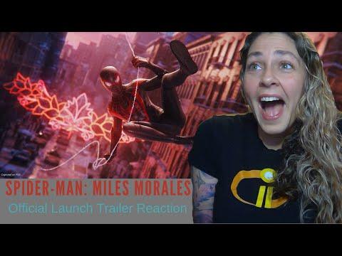 Spider-Man: Miles Morales Official Launch Trailer Reaction!