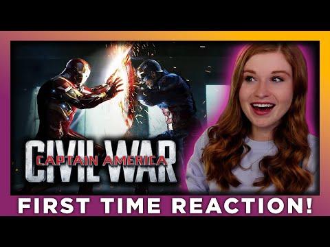 CAPTAIN AMERICA: CIVIL WAR - MOVIE REACTION - FIRST TIME WATCHING