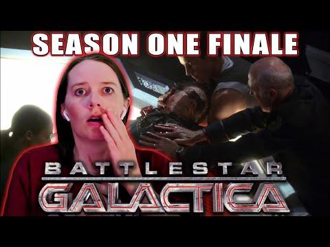 BATTLESTAR GALACTICA | SEASON 1 FINALE | First Time Watching Reaction | WHAT AN ENDING!