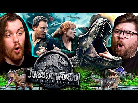 **JURASSIC WORLD: FALLEN KINGDOM** First Time Reaction