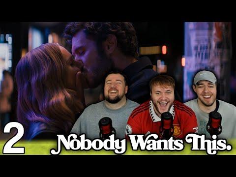 THEIR FIRST KISS?! | Nobody Wants This Episode 2 "A Shiksa Walks Into a Temple" First Reaction!