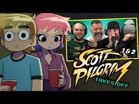 First time watching SCOTT PILGRIM TAKES OFF reaction episode 1 & 2