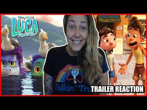 Disney and Pixar's Luca Official Trailer Reaction