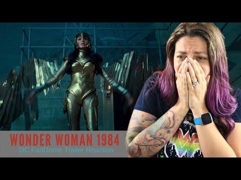 Wonder Woman 1984 DC FanDome Main Trailer Reaction