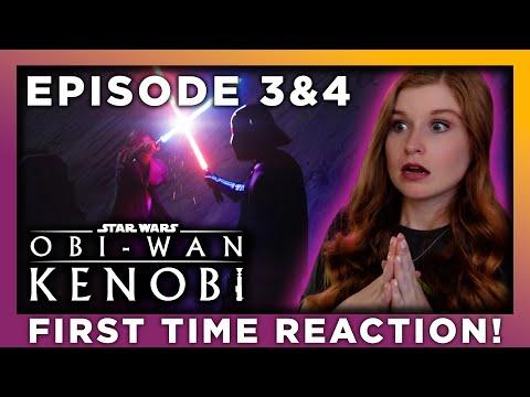 OBI-WAN KENOBI EPISODE 3&4 - REACTION - FIRST TIME WATCHING