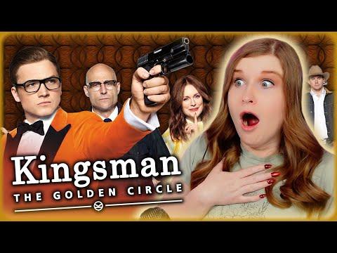 THIS CAST!! First time watching KINGSMAN: THE GOLDEN CIRCLE | Movie Reaction!