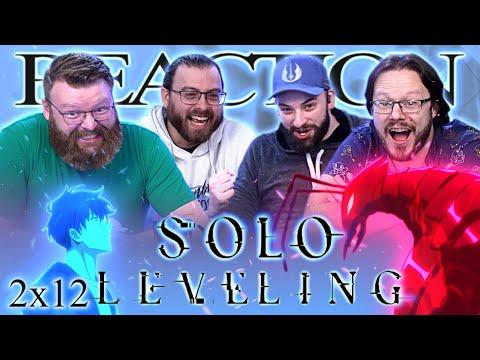 Solo Leveling 2x12 REACTION!! "Are You the King of Humans?"