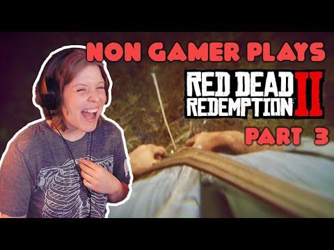 Non Gamer Plays 'Red Dead Redemption 2' - Part 3 - Have you seen Lenny?!! | Blind Playthrough