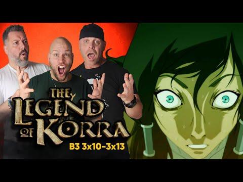 First time watching the LEGEND OF KORRA reaction s3 ep 10-13