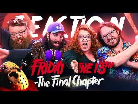 Friday the 13th: The Final Chapter - MOVIE REACTION!!