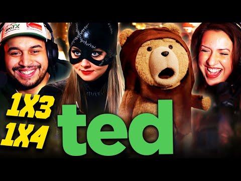 TED (2024) EPISODE 3 & 4 REACTION – THIS IS HYSTERICAL! – FIRST TIME WATCHING