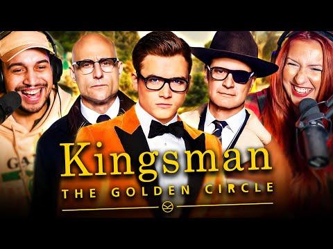 KINGSMAN: THE GOLDEN CIRCLE (2017) MOVIE REACTION - AWESOME ACTION! - FIRST TIME WATCHING - REVIEW