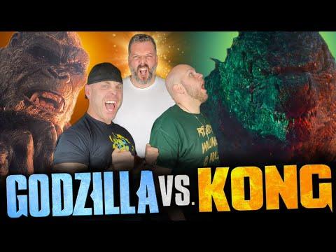 Epic Battle!!!! First time watching GODZILLA vs KONG movie reaction