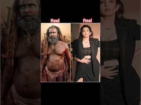 Thangalaan Movie 🔥 Characters Reel vs real #thangalaan#reel #real #vikram #shorts #viral