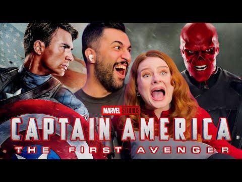 GIRLFRIEND REACTS TO * Captain America: The First Avenger * FOR THE FIRST TIME!!