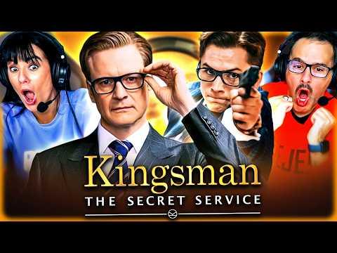 KINGSMAN: THE SECRET SERVICE (2015) IS FRIGGIN AWESOME!! MOVIE REACTION! Taron Egerton | Colin Firth