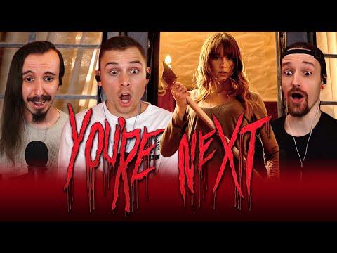 YOU'RE NEXT (2011) MOVIE REACTION!! - First Time Watching!