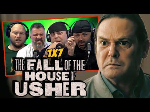 First time watching The Fall of the House of Usher reaction episode 1x7