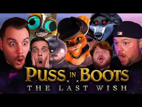 First Time Watching Puss In Boots: The Last Wish | Group Movie Reaction