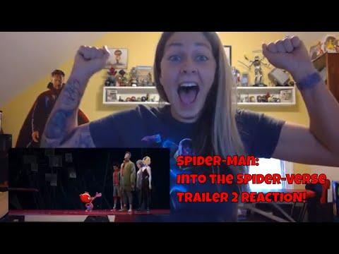 Spider-Man: Into the Spider-Verse Official Trailer 2 REACTION!