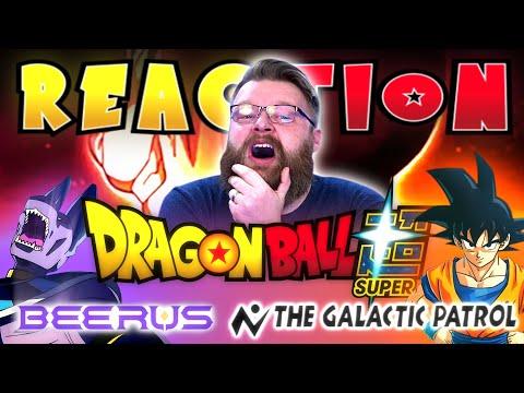 Dragon Ball Super: The Galactic Patrol & Beerus Trailer REACTION!!