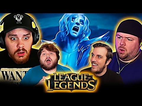 Reacting to EVERY League of Legends Cinematic from 2021 || League Of Legends Group Reaction