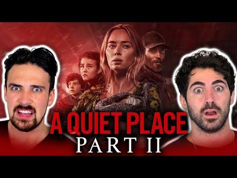 First time watching *A QUIET PLACE PART II* | an actually GOOD SEQUEL