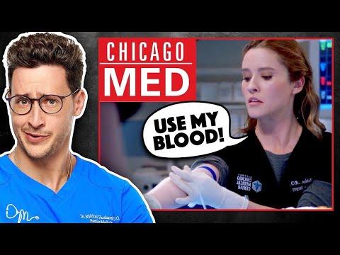 Doctor Reacts To Chicago Med's Wildest Scenes