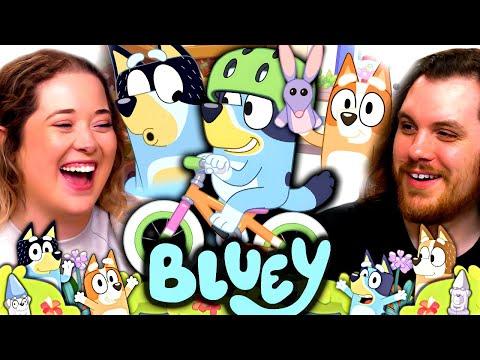 First Time Watching *BLUEY* It's SO GOOD!
