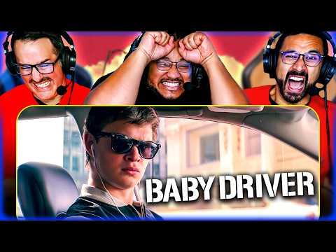 BABY DRIVER (2017) IS A GROOVY BADASS RIDE!! MOVIE REACTION!! Edgar Wright