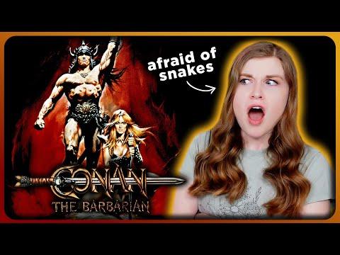 There are SO MANY SNAKES in CONAN THE BARBARIAN | First Time Movie Reaction