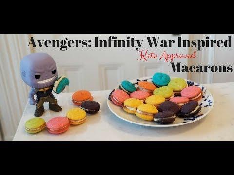 Mavel's Avengers: Infinity War Inspired French Macarons (Keto Approved) Recipe