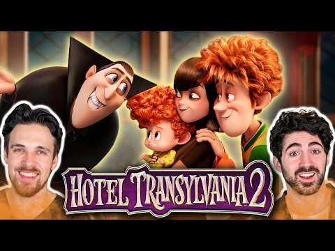First Time Watching *HOTEL TRANSYLVANIA 2* | The most wholesome vampire movie ever made