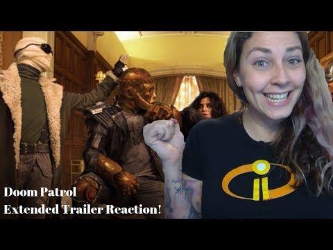 Doom Patrol Extended Trailer REACTION! (DC Universe)