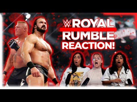 Girls who don’t watch men’s wrestling react to #WWE Royal Rumble 2020! 