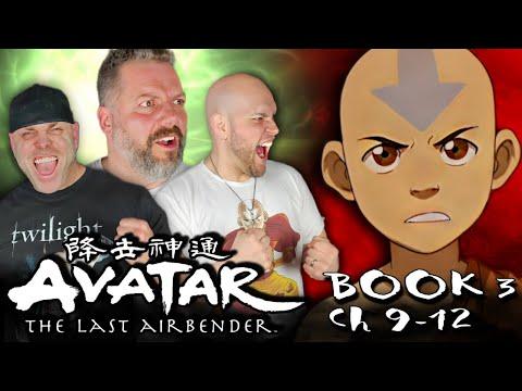 First time watching Avatar The Last Airbender reaction Book 3 chapters 9-12