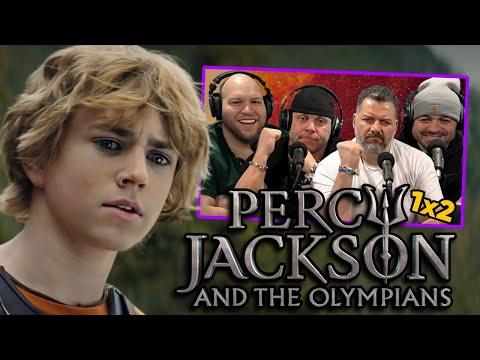 First time watching Percy Jackson and the Olympians reaction 1x2