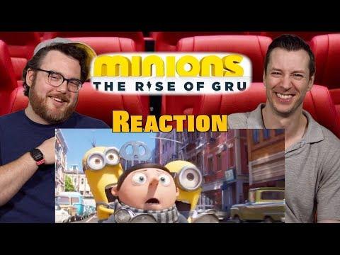 Minions The Rise of Gru - Trailer Reaction
