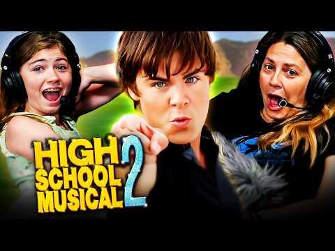 BET ON IT!! HIGH SCHOOL MUSICAL 2 (2007) MOVIE REACTION! Mom & Daughter First Time Watching! 