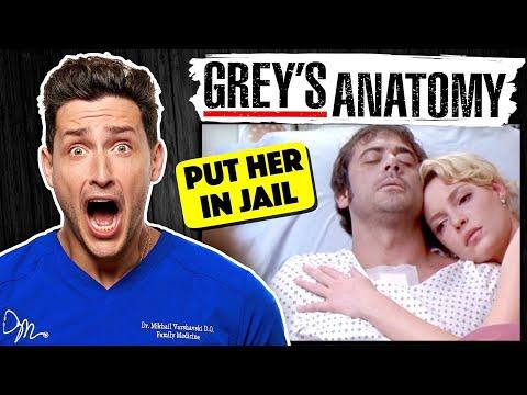 Doctor Reacts To Worst Grey's Anatomy Episode | LVAD