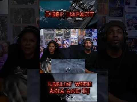 Deep Impact #shorts #moviereaction #couplesreaction  | Asia and BJ