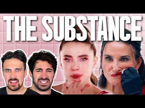 First time watching *THE SUBSTANCE* (its extremely gross)