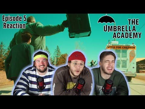 FIVE IS LEAVING THEM AGAIN?! | Umbrella Academy 1x5 "Number Five" Group Reaction!