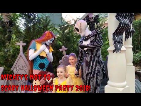 Mickey's Not So Scary Halloween Party 2018 Including Jack & Sally Meet & Greet!