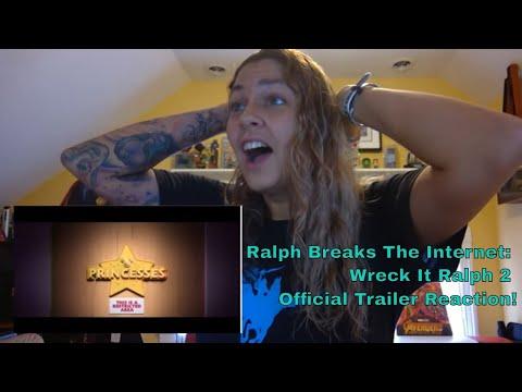 Ralph Breaks The Internet: Wreck It Ralph 2 Official Trailer Reaction!
