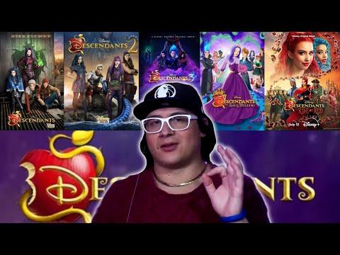 I watched the ENTIRE DESCENDANTS Series! (Reupload Movie Commentary & Reaction)
